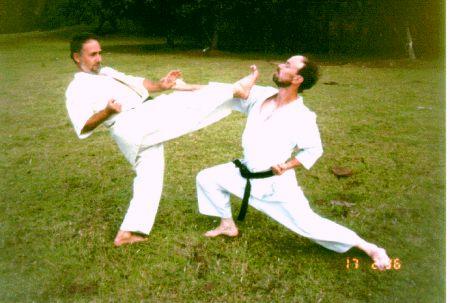 Heyden y Alejandro en Práctica de Pareja