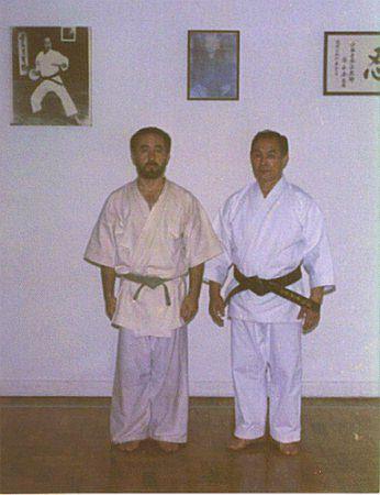 Sensei Heyden con el Maestro Ito