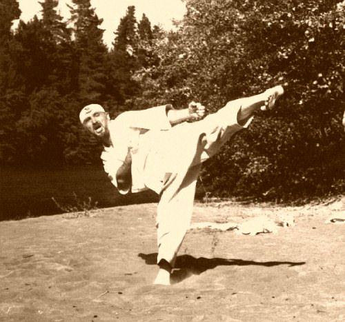 Sensei Heyden con Keko